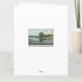 ハッピーバースデー蝶 カード (裏面)