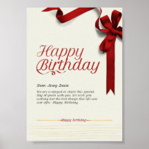 ハッピーバースデー親愛..