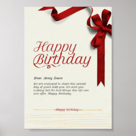 ハッピーバースデー親愛.. ポスター