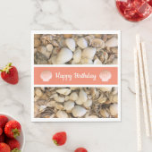 ハッピーバースデー貝 スタンダードランチョンナプキン (インサイチュ)