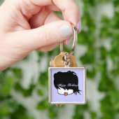 ハッピーバースデー超キュートなアニメボーイ キーホルダー (手)