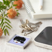 ハッピーバースデー超キュートなアニメボーイ キーホルダー (側面)