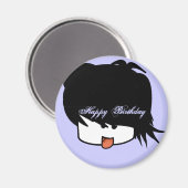 ハッピーバースデー超キュートなアニメボーイ マグネット (正面/裏面)