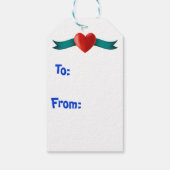 ハッピーバースデー車 ギフトタグ (裏面)