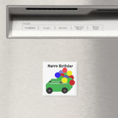 ハッピーバースデー車 マグネット (インサイチュ (食洗機))