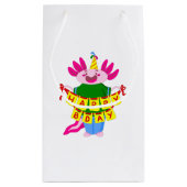 ハッピーバースデー軸索 スモールペーパーバッグ (裏面)