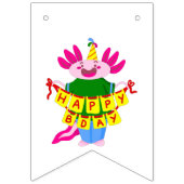 ハッピーバースデー軸索 バンティングフラッグ (第1の旗)