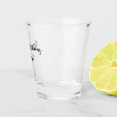 ハッピーバースデー週のスクエレガントリプト ショットグラス (右)