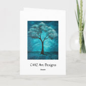 ハッピーバースデー配偶者 カード (裏面)