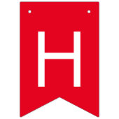 ハッピーバースデー野球パーティーデコール バンティングフラッグ (第2の旗)