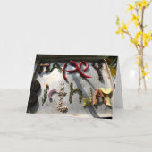 ハッピーバースデー野菜 カード (黄色い花)