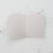 ハッピーバースデー金ゴールドフレーム星バルーンカード サンキューカード (内部)