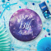 ハッピーバースデー銀河系スターズ宇宙パーティー ペーパープレート (パーティー)