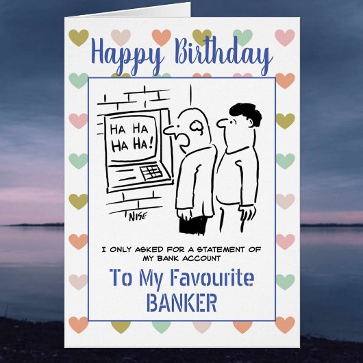 ハッピーバースデー銀行員
