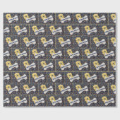 ハッピーバースデー鎖骨 ラッピングペーパー (フラット)