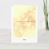 ハッピーバースデー霊気ママデザイン カード (裏面)