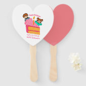 ハッピーバースデー韓国版 ハンドファン (正面&裏面)