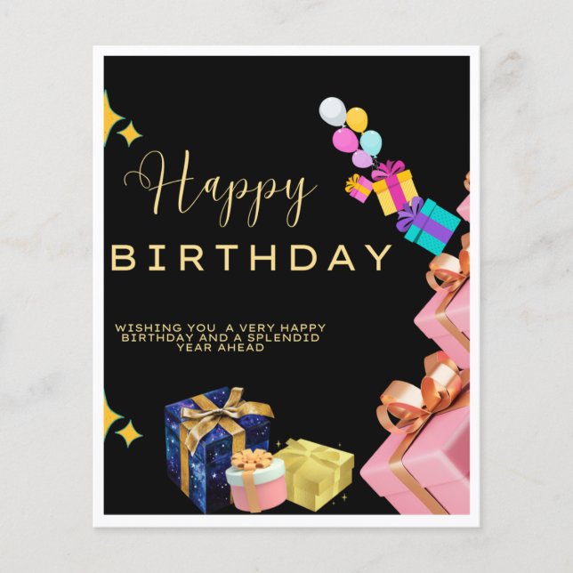 ハッピーバースデー願い (正面)