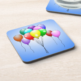 ハッピーバースデー風船コルクコースター コースター