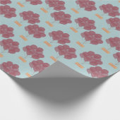 ハッピーバースデー風船 ラッピングペーパー (角)