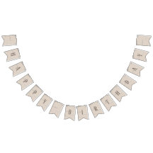 ハッピーバースデー飛行機バンティング