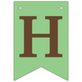 ハッピーバースデー鹿パーティーバンティングフラグ バンティングフラッグ (第2の旗)