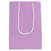 ハッピーバースデー黄色のアイスクリームを紫に ミディアムペーパーバッグ (裏面)