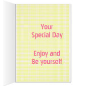 ハッピーバースデー (内側 (右))