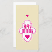 ハッピーバースデー (正面/裏面)