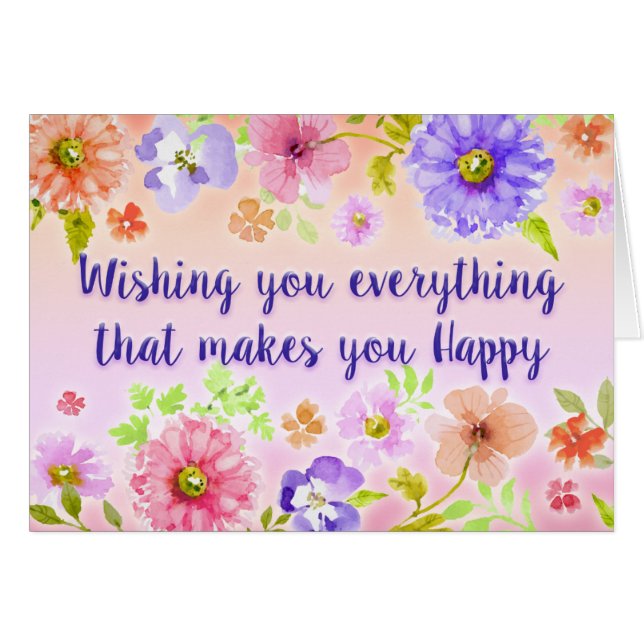 ハッピーバースデー (正面横)