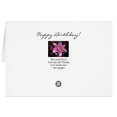 ハッピーバースデー! (裏面横)