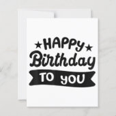 ハッピーバースデー (正面)