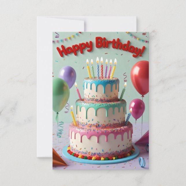 ハッピーバースデー (正面)