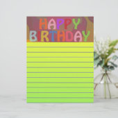 ハッピーバースデー (スタンド正面)