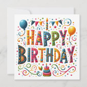 ハッピーバースデー (正面)