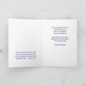 ハッピーバースデー100クリスチャンカード カード (内部)