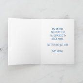 ハッピーバースデー100th若いおもしろいを探す秘訣 カード (内部)