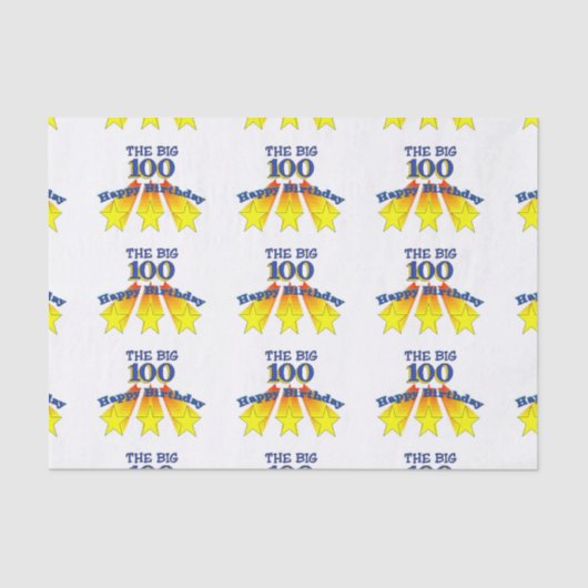 ハッピーバースデー10 薄葉紙 (正面)