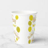 ハッピーバースデー11月の誕生日紙カップ 紙コップ (右)