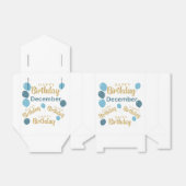 ハッピーバースデー12月の誕生日のお願いボックス フェイバーボックス (折り畳みなし)