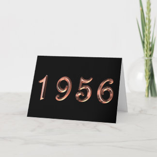 ハッピーバースデー1956年誕生50年代50年代 カード