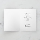 ハッピーバースデー1998年誕生ニュース90年代90 カード (内部)