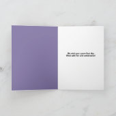 ハッピーバースデー2匹とも可愛い猫 シーズンカード (内部)