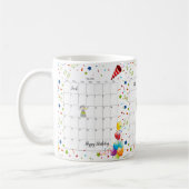 ハッピーバースデー2022メーマグ コーヒーマグカップ (左)