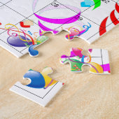 ハッピーバースデー2022年1月カレンダーパズル ジグソーパズル (側面)