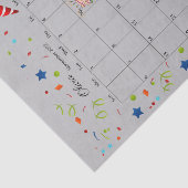 ハッピーバースデー2022年11月ティッシュペーパー 薄葉紙 (詳細)