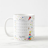 ハッピーバースデー2022年11月マグカップ コーヒーマグカップ (左)