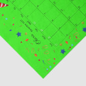 ハッピーバースデー2022年12月ティッシュペーパー 薄葉紙 (詳細)