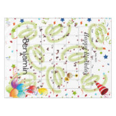 ハッピーバースデー2022年5月テーブルクロス テーブルクロス (正面(横))