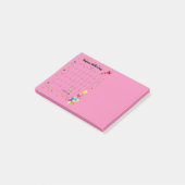 ハッピーバースデー2022年5月Post-It Notes ポストイット (アングル)